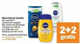 Albert Heijn Shower oil douchegel aanbieding