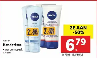 Nivea Handcreme 2*75ml