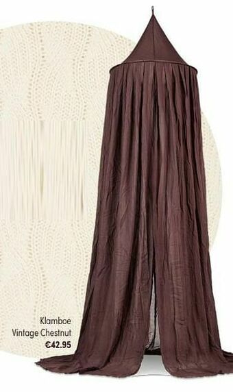 Baby & Tiener Klamboe vintage chestnut aanbieding