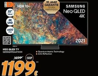 Krëfel Samsung neo qled tv qe55qn92aatxxn aanbieding