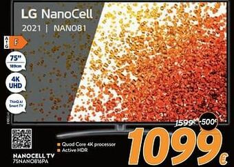 Krëfel Lg nanocell tv 75nano816pa aanbieding