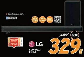 Krëfel Lg soundbar dsn8yg aanbieding