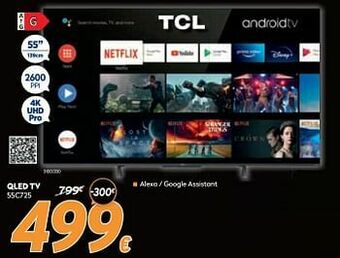 Krëfel Tcl qled tv 55c725 aanbieding