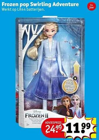 Kruidvat Frozen pop swirling adventure aanbieding