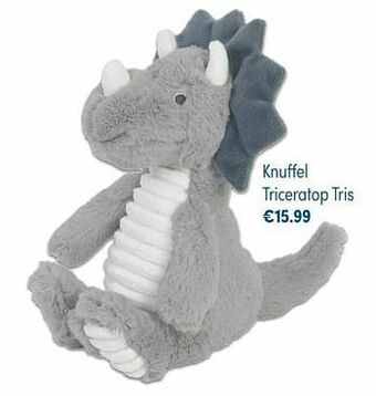 Baby & Tiener Knuffel triceratop tris aanbieding