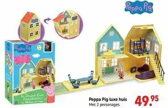 Peppa pig luxe huis