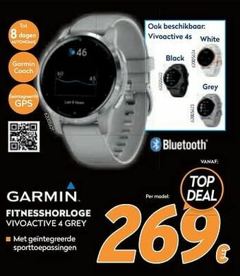 Garmin fitnesshorloge vivoactive 4 grey