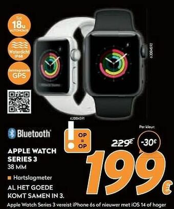 Krëfel Apple watch series 3 38 mm aanbieding