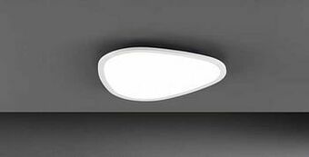 Zelfbouwmarkt Plafondlamp Led - 46cm - 25w - Dimbaar - Wit Mat aanbieding