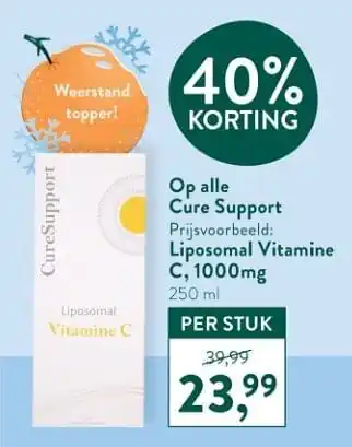 Holland & Barrett Liposomal vitamine c 250ml aanbieding