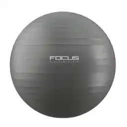 Decathlon Gym Ball - Zwart - 55 cm aanbieding