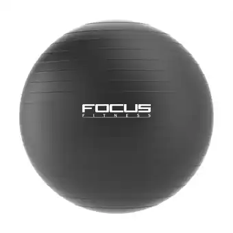 Decathlon Gym Ball - Zwart - 55 cm aanbieding