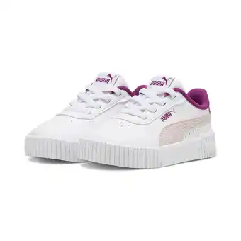 Decathlon Carina 2.0 AC sneakers voor baby’s PUMA White Mauve Mist Magenta Gleam Pink aanbieding