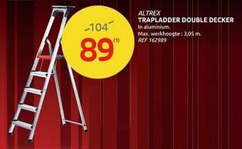 Brico Trapladder double decker aanbieding