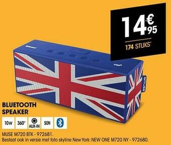 Electro Depot Bluetooth speaker muse m720 btk aanbieding