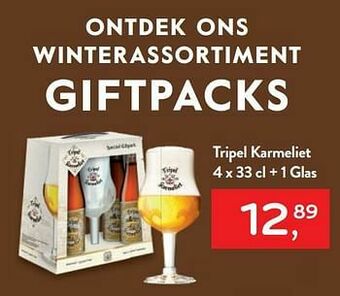 Alvo Tripel karmeliet aanbieding