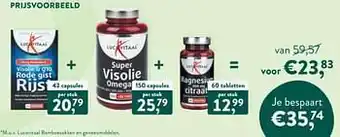 Holland & Barrett Visolie + q10 rode gist + super visolie + magnesium aanbieding