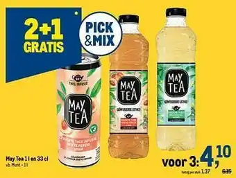 Makro May tea munt aanbieding