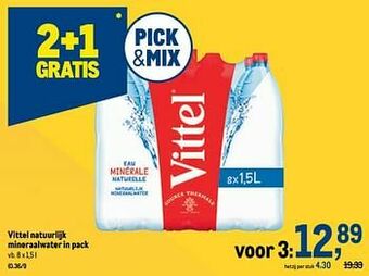 Vittel natuurlijk mineraalwater