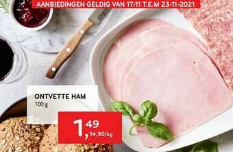 Alvo Ontvette ham aanbieding