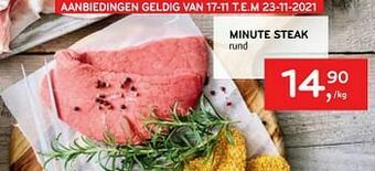 Alvo Minute steak rund aanbieding