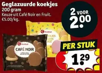 Kruidvat Geglazuurde koekjes aanbieding