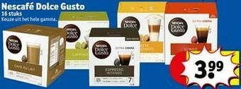 Kruidvat Nescafé dolce gusto aanbieding
