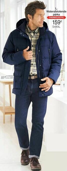 Damart Waterafstotende parka aanbieding