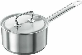 Makro Demeyere Classic Steelpan met deksel 16 cm 1,5 l aanbieding