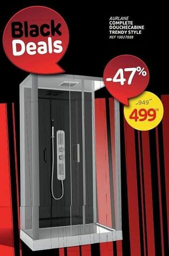 Brico Complete douchecabine trendy style aanbieding