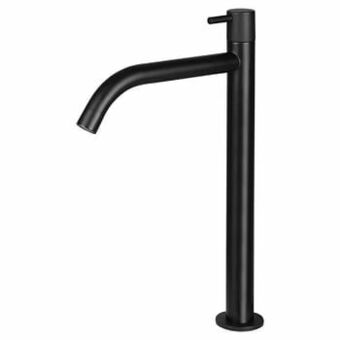 Zelfbouwmarkt Koudwaterkraan Verhoogd Mat Zwart aanbieding