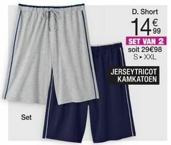 Damart Short aanbieding