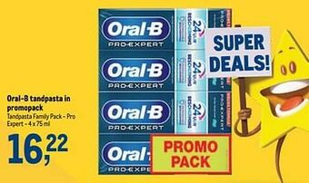 Makro Oral-b tandpasta aanbieding