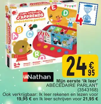 Cora Nathan mijn eerste 'ik leer' abécédaire parlant aanbieding