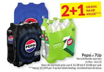 Intermarché Pepsi of 7Up aanbieding