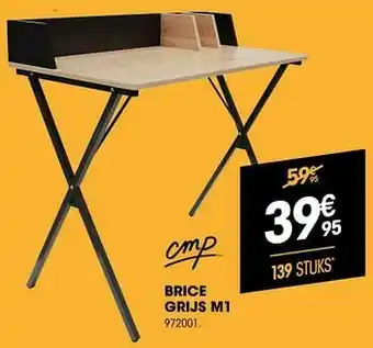 Electro Depot Cmp brice grijs m1 aanbieding