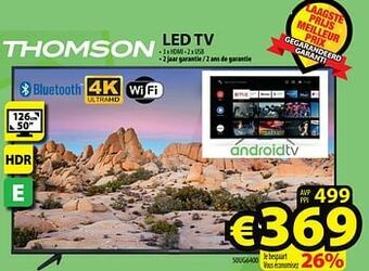 ElectroStock Thomson led tv 50ug6400 aanbieding