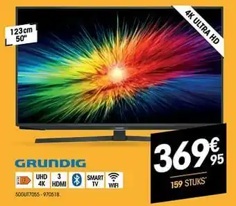 Electro Depot Grundig 4k ultra hd 50gut7055 aanbieding