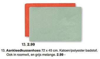 Zeeman Aankleedkussenhoes 72x45cm aanbieding