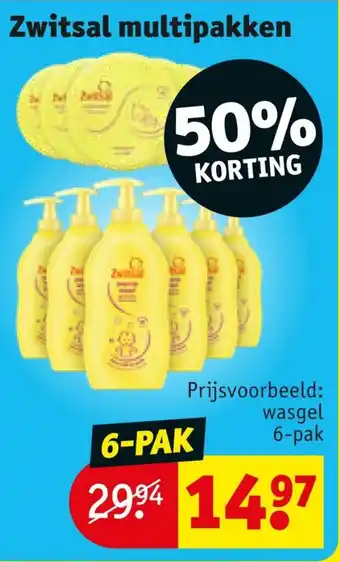 Kruidvat Zwitsal multipakken aanbieding
