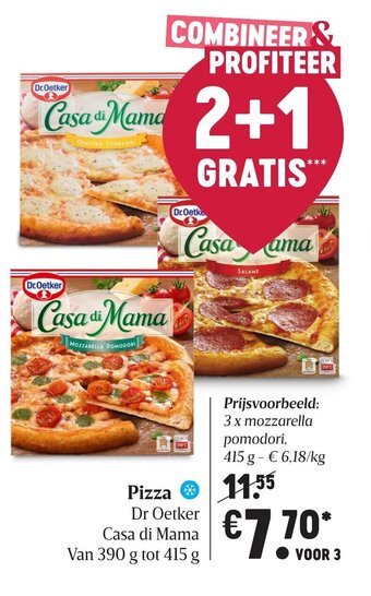 Delhaize Pizza Dr. Oetker aanbieding