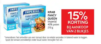 Alvo Krab Fancy Queen 210g aanbieding