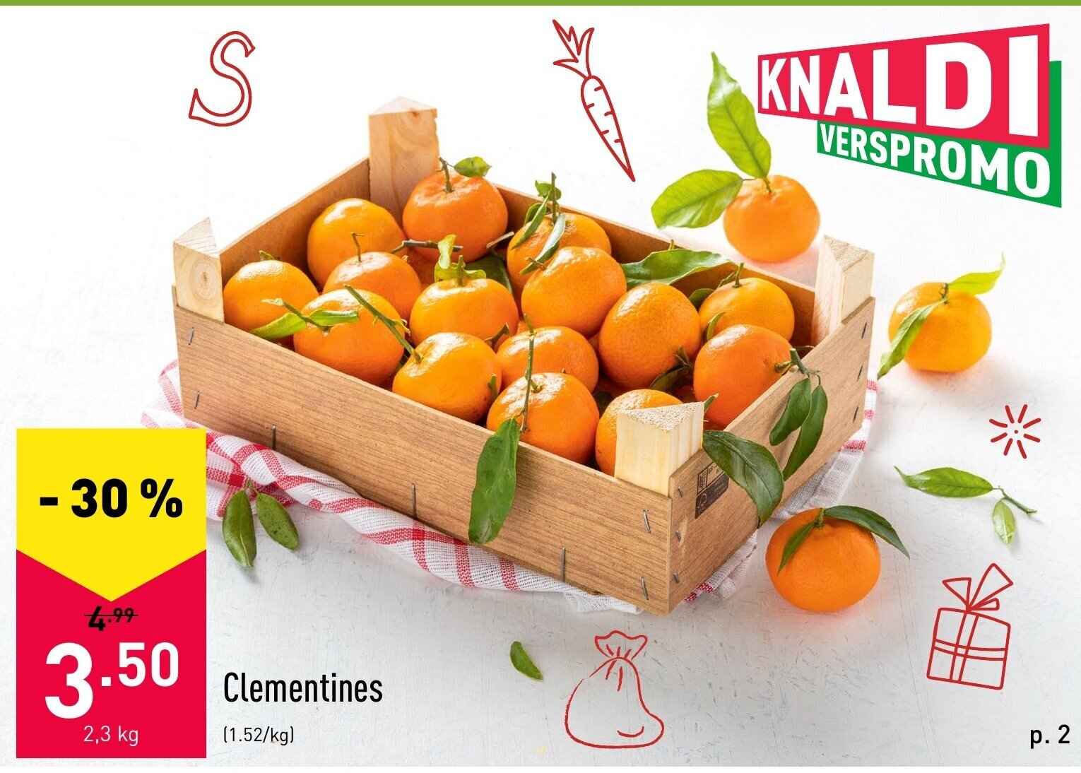 Clementines promotie bij ALDI