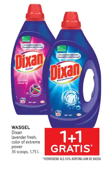 Wasgel 1+1 gratis