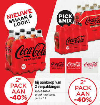 Alvo Bij aankoop van 2 verpakkingen coca-cola aanbieding