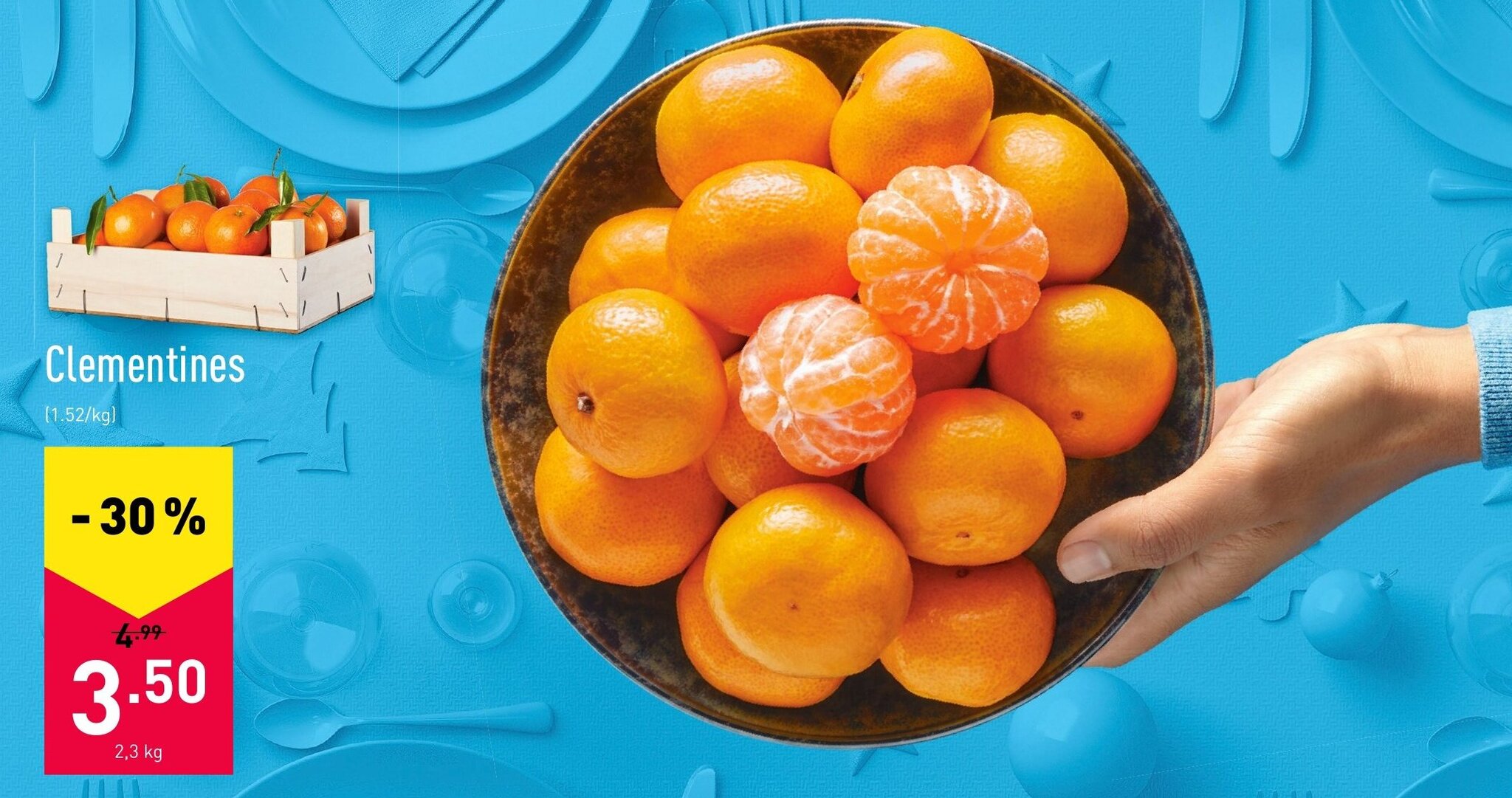Clementines promotie bij ALDI