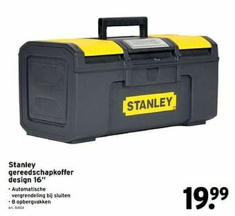 GAMMA Stanley gereedschapkoffer design 16`` aanbieding