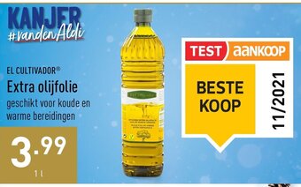 ALDI Extra olijfolie 1L aanbieding