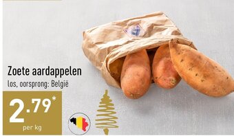ALDI Zoete aardappelen aanbieding