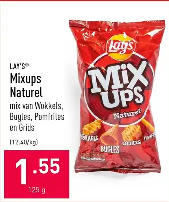 ALDI Mixups Naturel 125g aanbieding